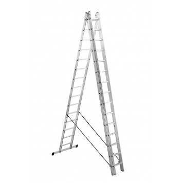 Лестница 3-х секционная 15-ти ступенчатая UFUK-1