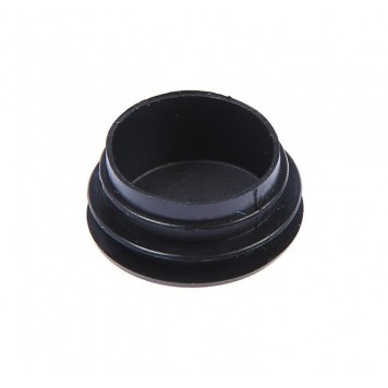 Заглушка для труб D-57 круглая, черная 26-0125-1