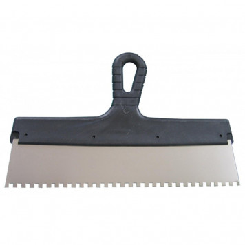Шпатель (Польша) зубчатый 350 мм, зуб 8х8 мм