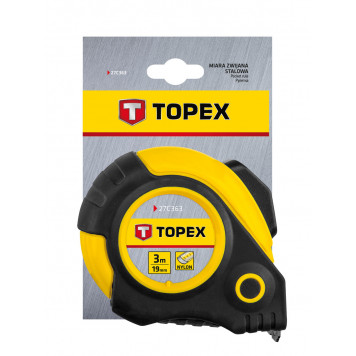 Рулетка 27С363 3 м х 19 мм ТОРЕХ-1