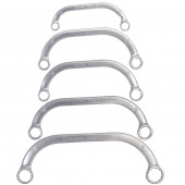 Ключи 09-176 накидные изогнутые 9-22 мм, набор 5 предметов NEO