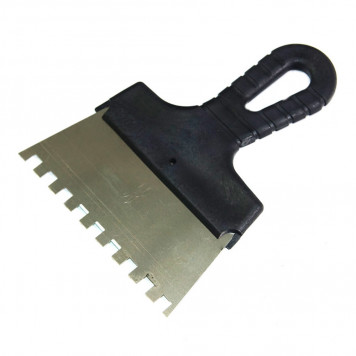 Шпатель (Польша) зубчатый 150 мм, зуб 6х6 мм