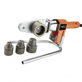 Паяльник 21-001 для ПВХ труб, 650 Вт, 4 сварочные втулки (20,25,32,40мм) NEO