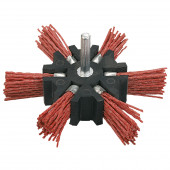 Щётка 62Н720 для дрели шлифовальная D100 мм VERTO