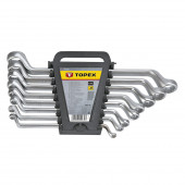 Ключи 35D856 накидные изогнутые 6-22 мм, 8 шт. ТОРЕХ