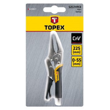 Клещи 32D857 зажимные удлиненные 230 мм ТОРЕХ-1