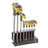 Ключи 35D963 шестигранные набор с ручкой, 8 шт. ТОРЕХ