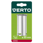 Коронка 60H902 d-33 мм с вольфрамовым напылением VERTO