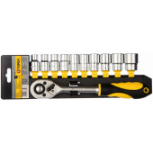 Ключи 38D652 торцевые набор 1/2", 10 - 24 мм, 11 шт. ТОРЕХ