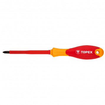 Отвёртка 39D476 крестовая РН1х195 мм, 1000V ТОРЕХ