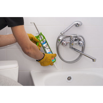 Герметик силиконовый универсальный 100Е (коричневый) 280 мл AKFIX-1