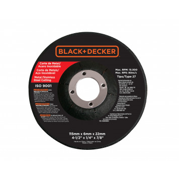 Угловая шлифмашинка G720-RU 820 Вт, 125 мм BLACK+DECKER-5