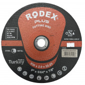 Круг RODEX отрезной по металлу 230х2,0х22,23 мм SRN20230T