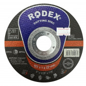 Круг RODEX отрезной по металлу 125x1,0x22,23 мм SRM1125