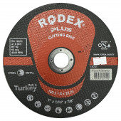 Круг RODEX отрезной по металлу 180х1,8х22,23 мм SRM18180T