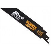 Полотно DT2407L-QZ сабельное BiM по металлу 152х1.4-1.8 мм, S936BEF, 5 шт DEWALT