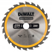 Диск DT1941-QZ пильный CONSTRUCT 184х30, 18 зубьев, ATB +20° DEWALT