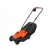 Газонокосилка BEMW451BH-QS электрическая колесная 32 см, 1200 Вт, BikeDes BLACK+DECKER