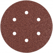 Круг KRONENFLEX наждачный PS18EK на липучке 150 мм с отверстием 1 шт (220)