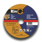 Круг RING  зачистной 27 (вогнутый), 14А, 125х6,0 мм