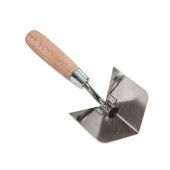 Кельма 3332 для внутренних углов 80 мм с деревянной ручкой 