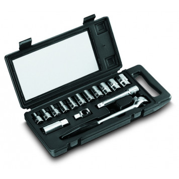 Набор 1-87-065 головок торцевых 1/2, 15 предметов STАNLEY-1