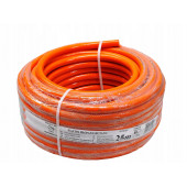 Шланг ПВХ армированный для пропан-бутана (1 МПа, d-9 мм, L-25 м) 4х-слойный, оранжевый