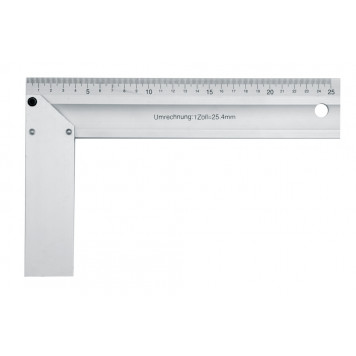 Угольник 18362 столярный алюминиевый 350 мм VOREL