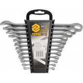 Ключи 51722 рожково-накидные 6-22 мм САТИН CrV, 12 шт. VOREL