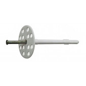 Дюбель для теплоизоляции 10х120 мм, металлический гвоздь, уп 50шт.