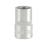 Головка YT-3807 торцевая 3/8, 12 мм, CrV, короткая YATO