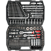 Набор YT-3887 инструментов 1/2", 1/4", 3/8" 128 предметов YATO 