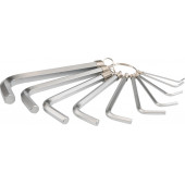 Ключи YT-0504 шестигранные на кольце 1,5-10 мм, CrV, 10 шт. YATO