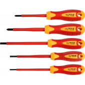 Набор YT-2827 отвёрток диэлектрических РН+SL, 5 шт. YATO