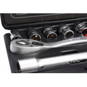 Набор YT-38671 головок с трещоткой и инструментом 1/2", 12 предметов YATO