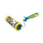 Валик с ручкой ПРОФИ обойный 180 мм резиновый D=8 мм АКОР