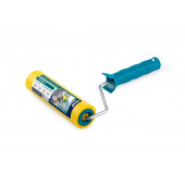 Валик Эксперт с ручкой обойный 80 мм, D=6 мм АКОР