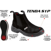 Ботинки YT-80857 рабочие TENDA S1P размер 44