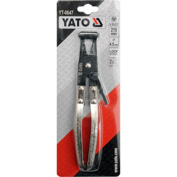 Щипцы YT-0647 для шланговых хомутов-1