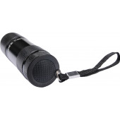 Фонарь YT-08570 мини алюминиевый корпус, 9 LED YATO