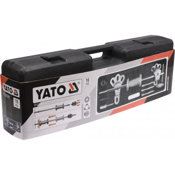 Набор YT-25391 съемников ступиц и подшипников 16 пр YATO-3