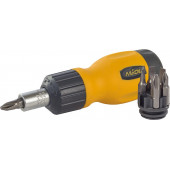 Отвёртка 39D517 65-055 реверсивная 6в1 мини  Миол