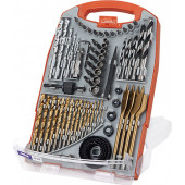 Набор свёрл 22-610 (дерево, металл, бетон ), 74 шт МИОЛ