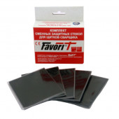 Комплект светофильтров (110х90)(арт.00267) к щитку сварщика 10шт (13)