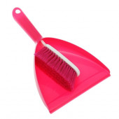 Комплект Elite Lazio, совок + щетка-сметка, малиновый, арт. 555-812