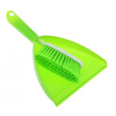 Комплект Elite Lazio, совок + щетка-сметка, салатовый, арт. 555-811