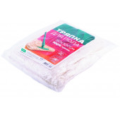 Тряпка для пола, хлопок, белая, 80x100 см, арт 200-002