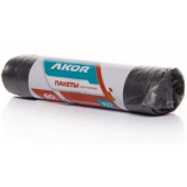 Пакеты для мусора "БИО" 60 л, 20 шт, черные, арт 201-003