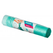 Мусорные пакеты ПНД с завязками 60 л, К15 рулон, арт. 202-060