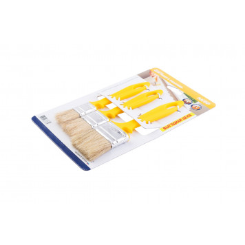 Набор кистей для работ с эмалями, 3 шт. АКОР-1